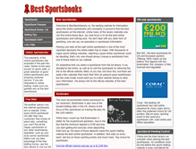 Tablet Screenshot of bestsportsbooks.co